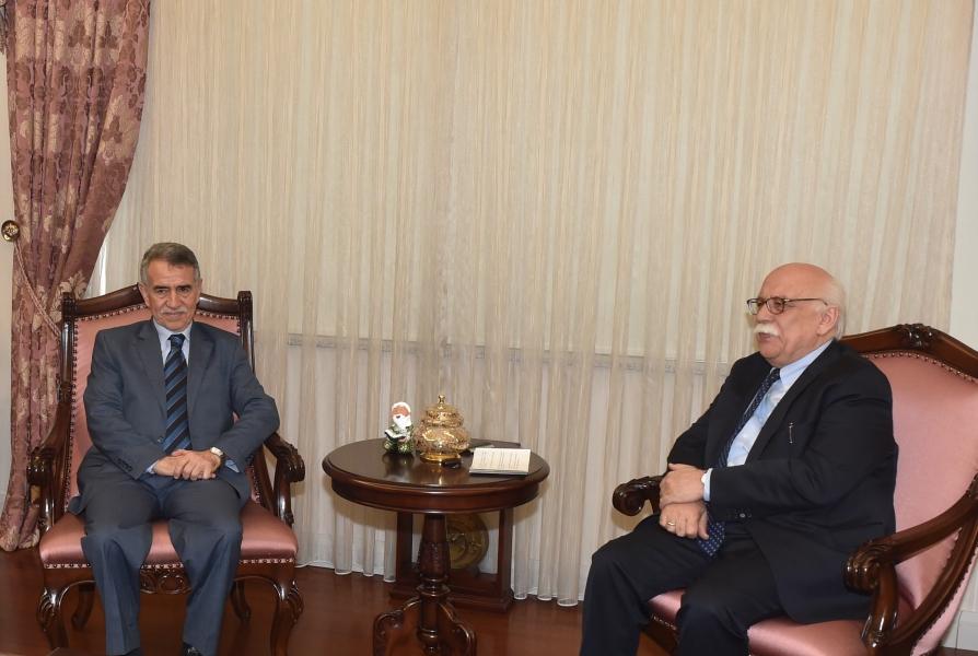 Minister receives Ambassador of Algeria to Ankara