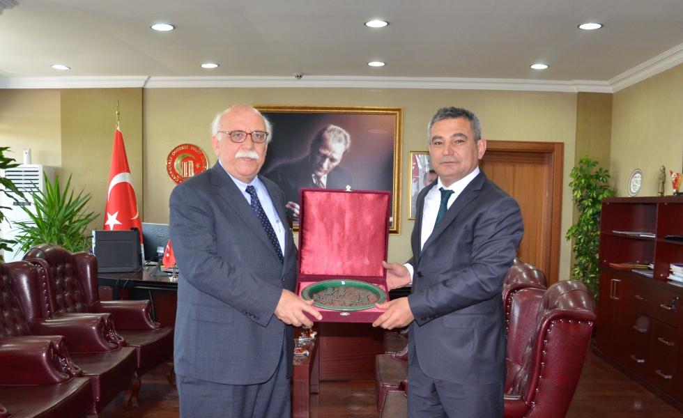 Minister Avcı visits Çanakkale University Rector Acer