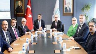 MINISTER TEKİN VISITS THE TURKISH MAARIF FOUNDATION